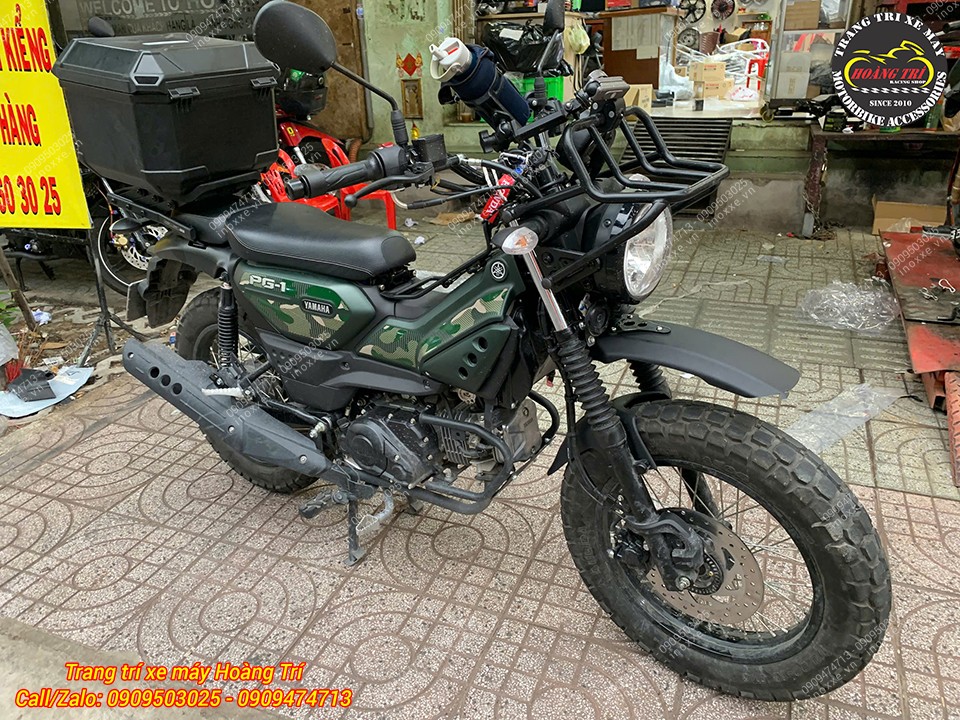 Dè trước phong cách cào cào cho xe Yamaha PG-1