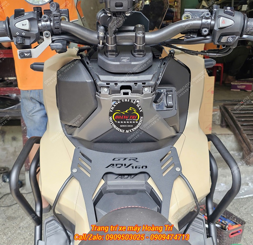 Baga giữa ADV 160 2026 CNC không khoan lỗ