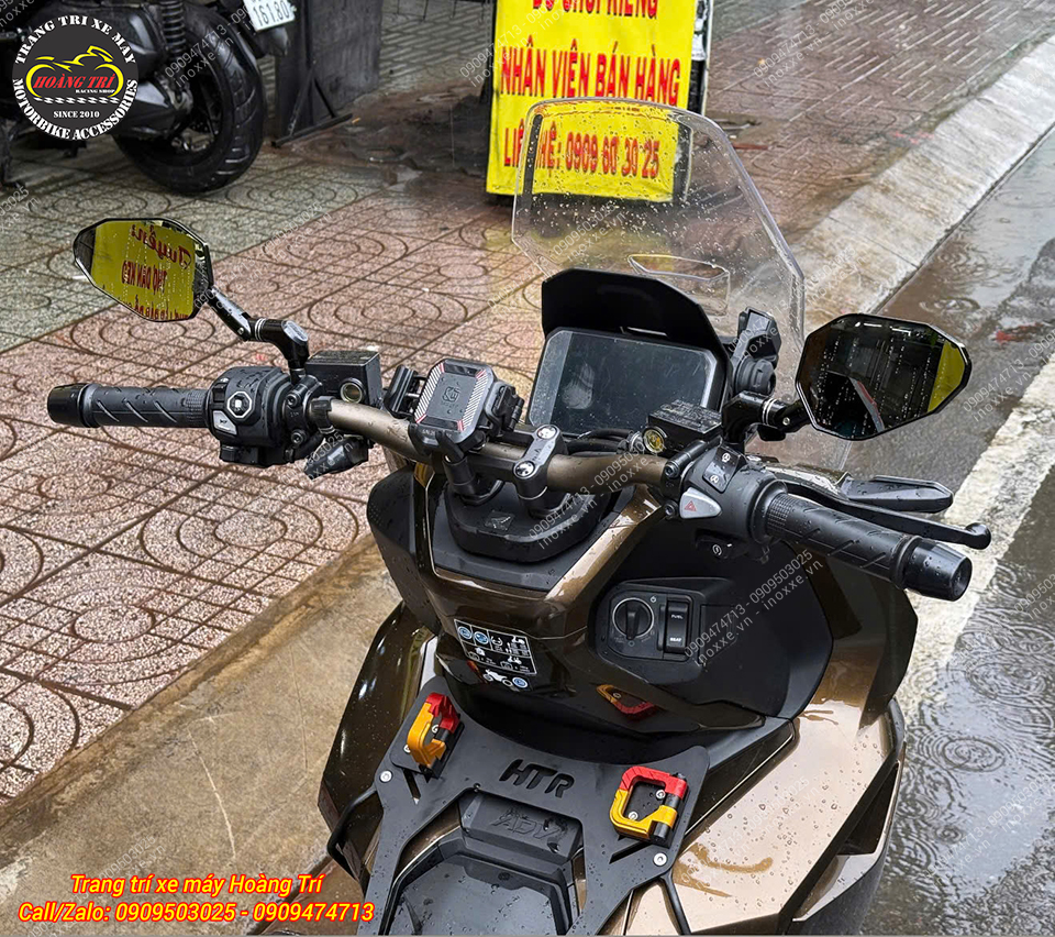 Baga giữa ADV 160 2026 CNC không khoan lỗ