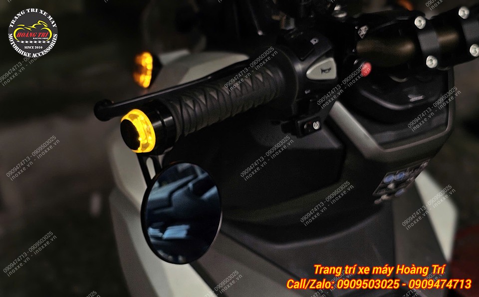 Gù tay lái có đèn lắp cho xe ADV 150/ADV 160
