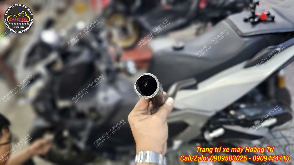 Gù tay lái có đèn lắp cho xe ADV 150/ADV 160