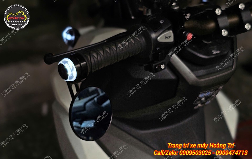 Gù tay lái có đèn lắp cho xe ADV 150/ADV 160