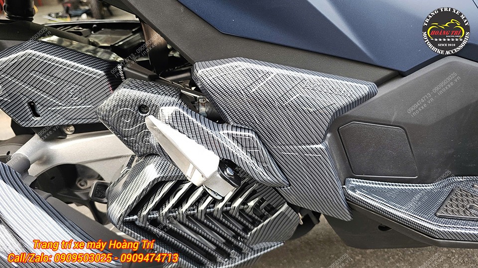 Bộ ốp trang trí carbon cho xe Airblade 2026