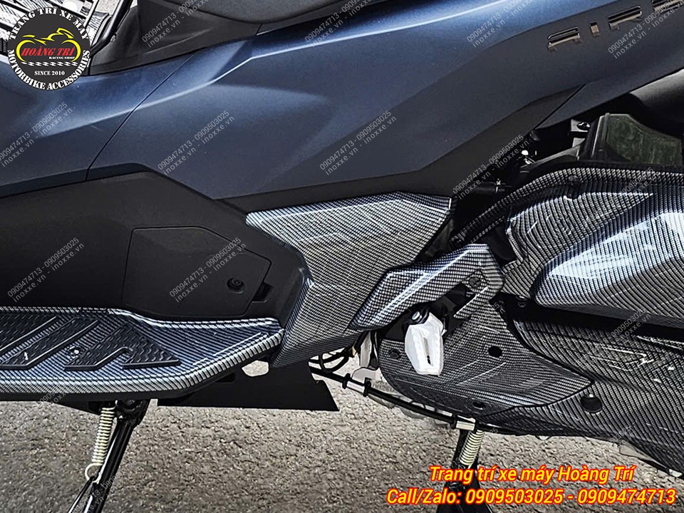 Bộ ốp trang trí carbon cho xe Airblade 2026