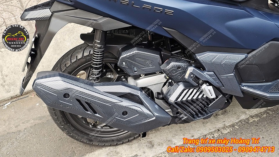 Bộ ốp trang trí carbon cho xe Airblade 2026