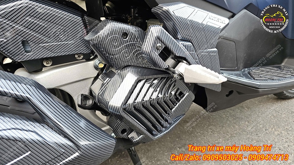 Bộ ốp trang trí carbon cho xe Airblade 2026