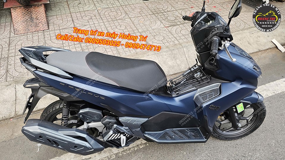 Bộ ốp trang trí carbon cho xe Airblade 2026