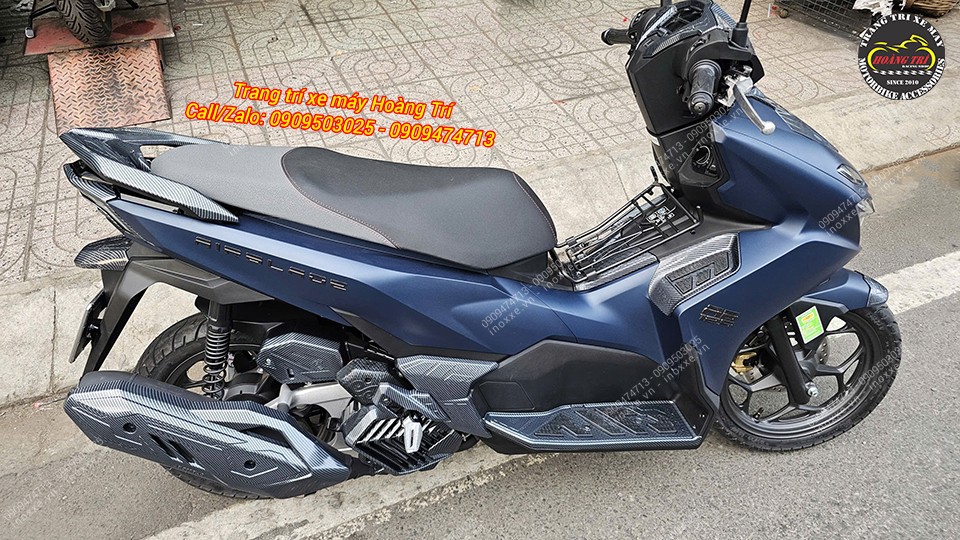 Bộ ốp trang trí carbon cho xe Airblade 2026