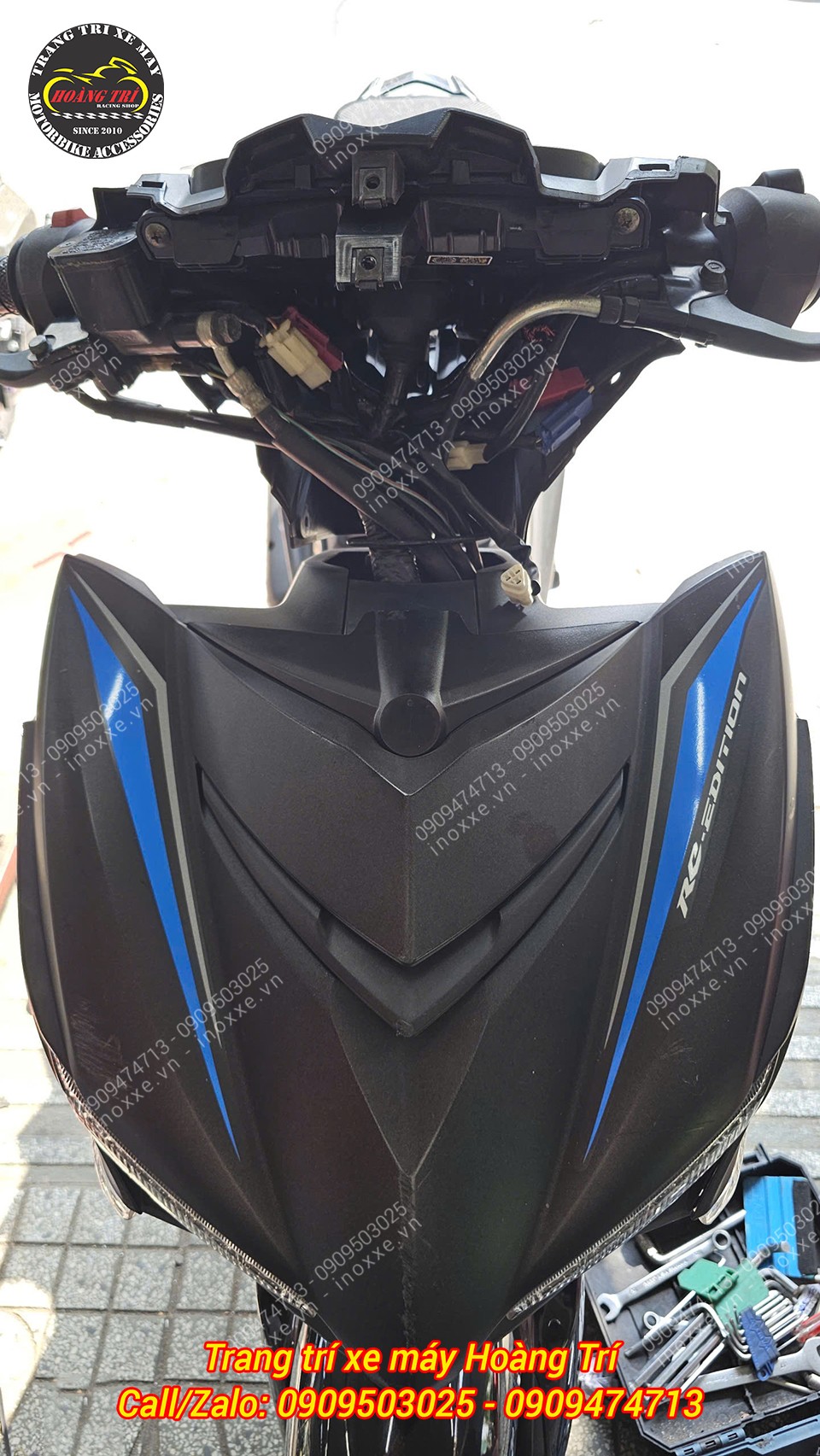 Cụm đồng hồ LCD V2 lắp cho xe Exciter 2019