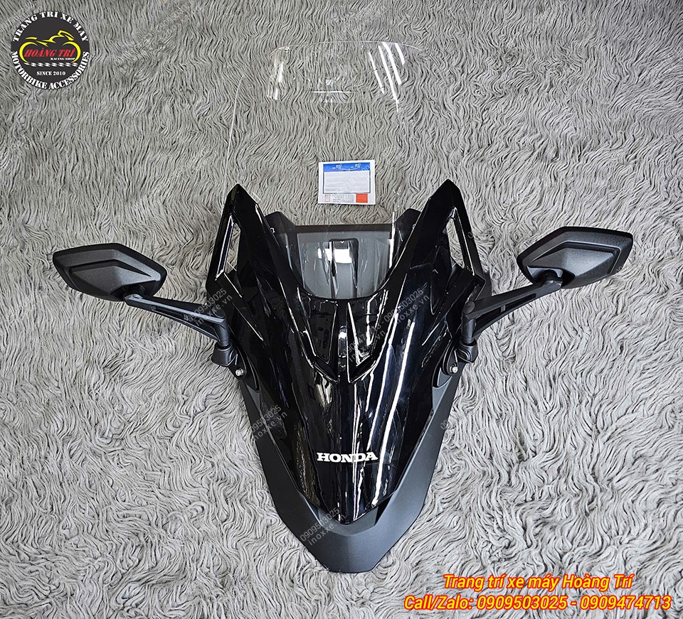 Kính chắn gió PCX 160 2021-2024 kiểu Forza 300 - NCL