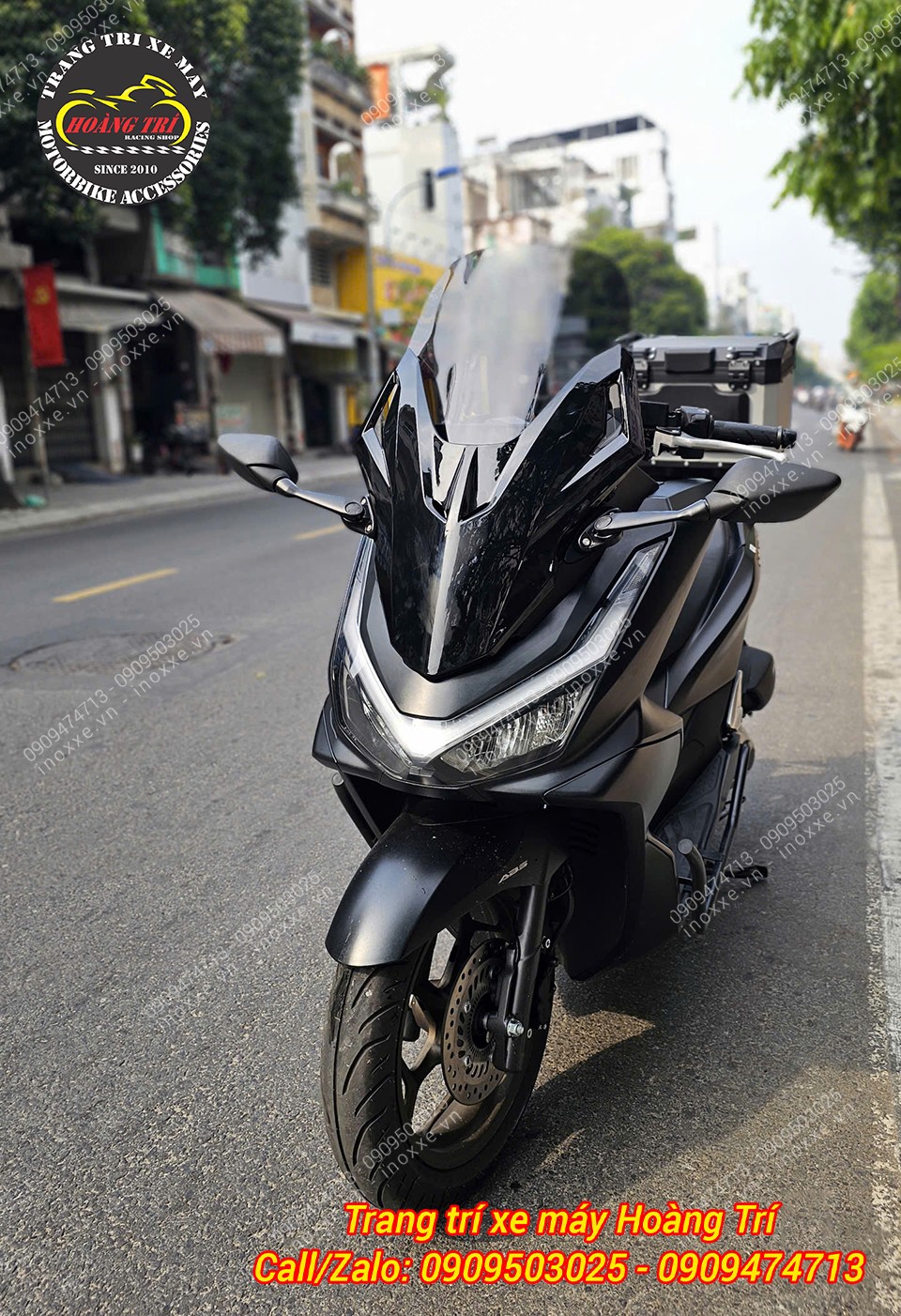 Kính chắn gió PCX 160 2025 kiểu Forza 300 - NCL