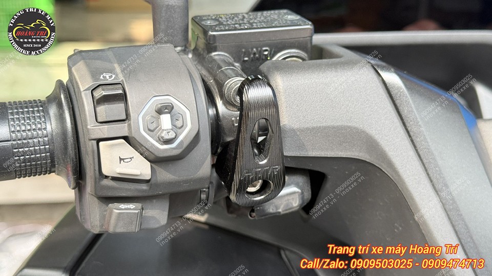 Móc treo đồ PCX - Móc nhôm CNC