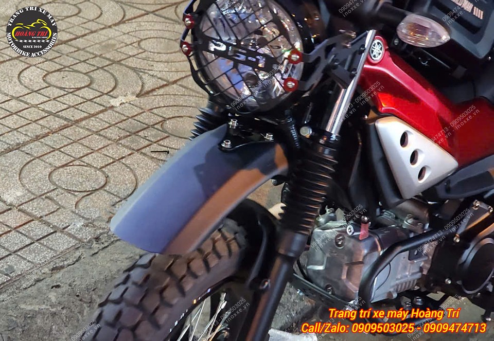 Dè trước phong cách cào cào cho xe Yamaha PG-1