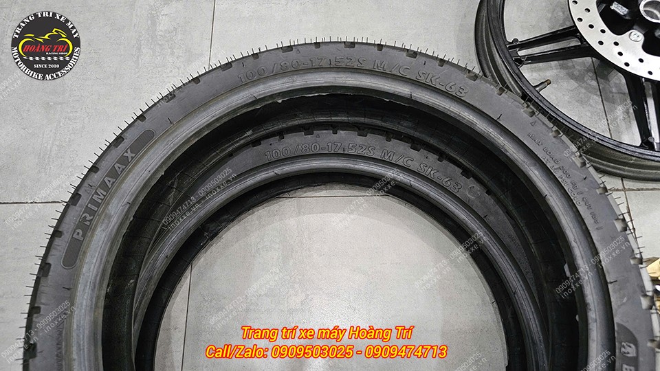 Độ bánh mâm và nâng cấp đĩa sau cho xe PG-1