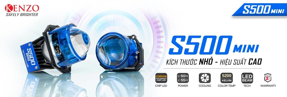 Bi cầu Kenzo S500 mini 2.0