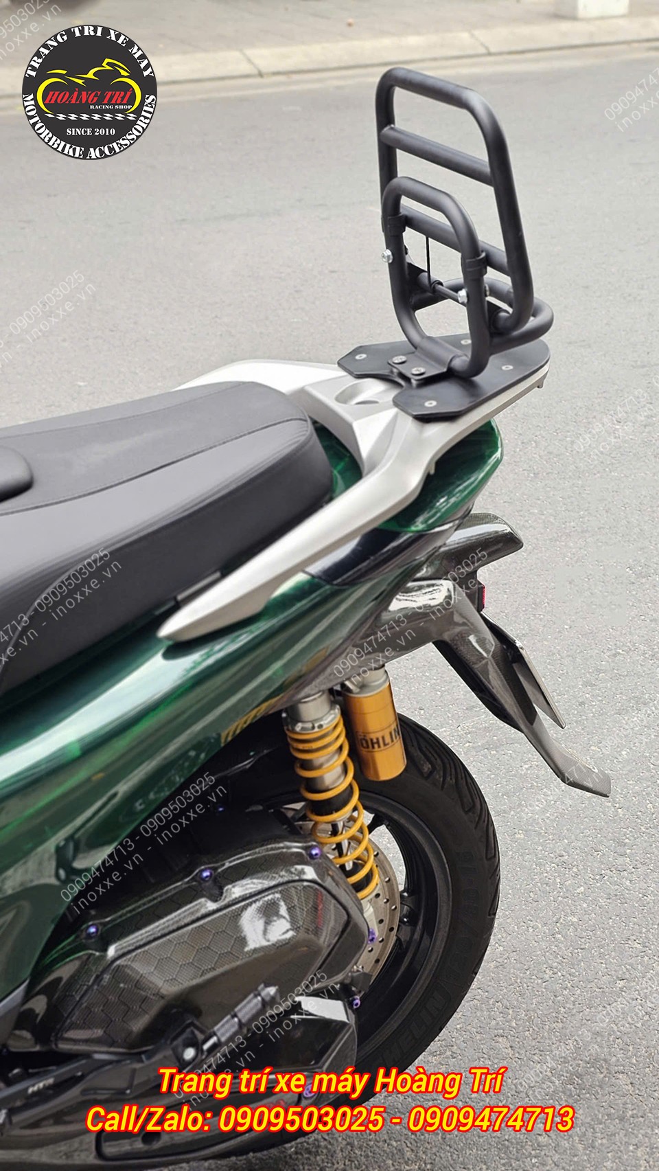 Baga sau tựa lưng xe SH kiểu Vespa