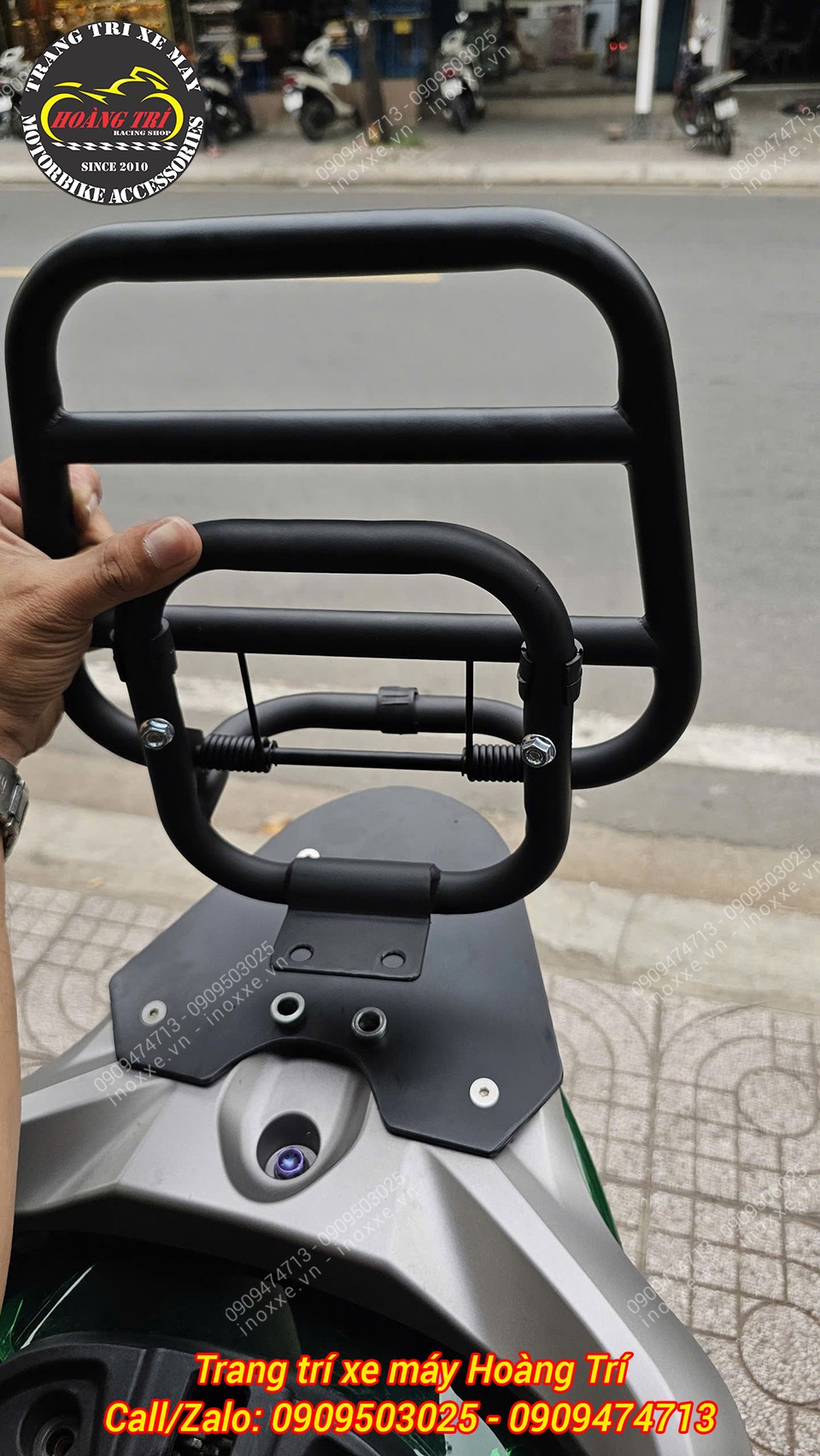 Baga sau tựa lưng xe SH kiểu Vespa