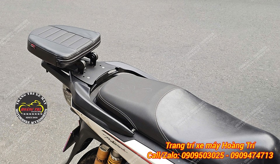 Đế tựa lưng bật/gấp mẫu V2 lắp cho xe SH