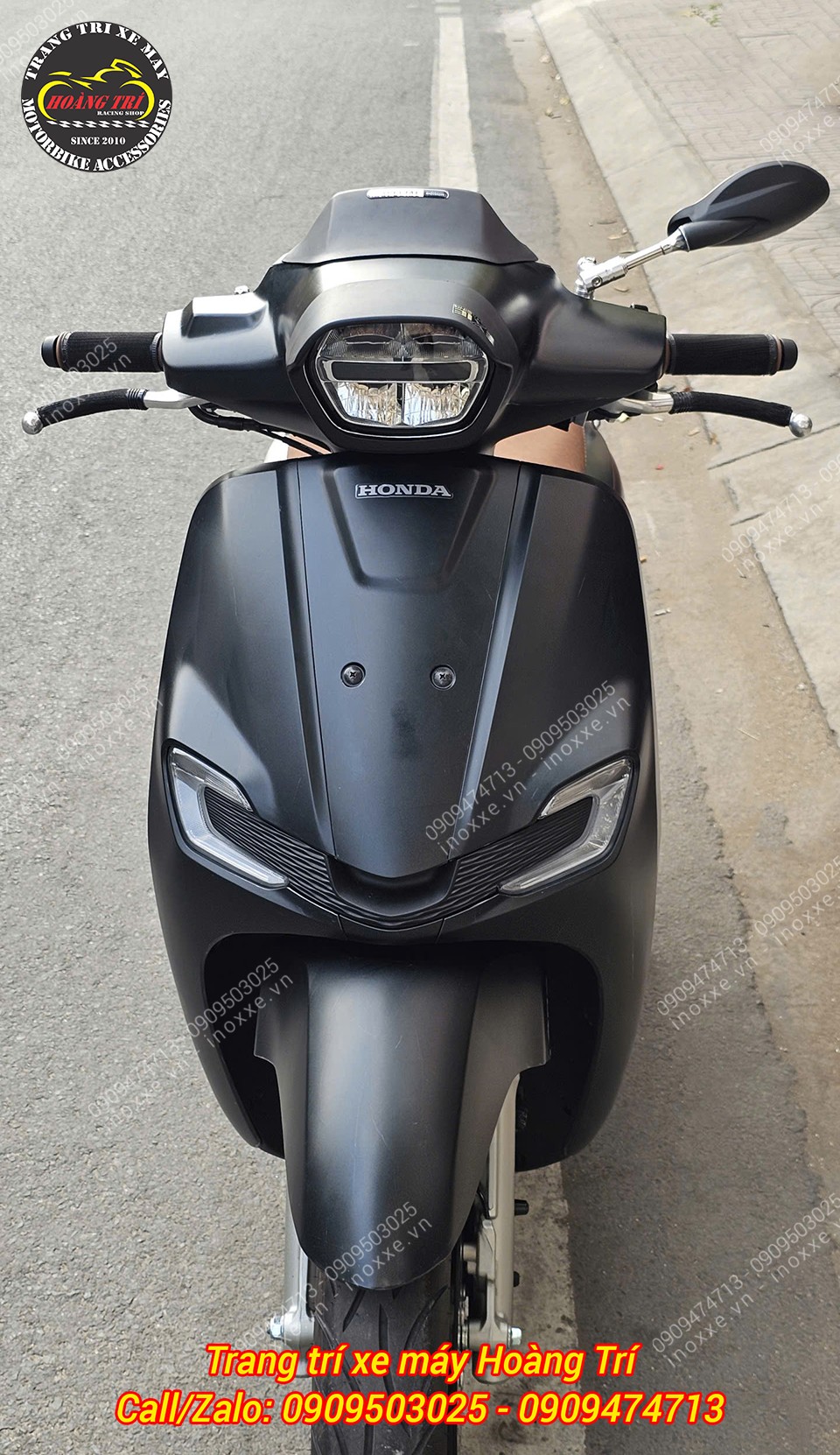 Ốp đèn pha và mão Stylo 160 kiểu Thái - LBS