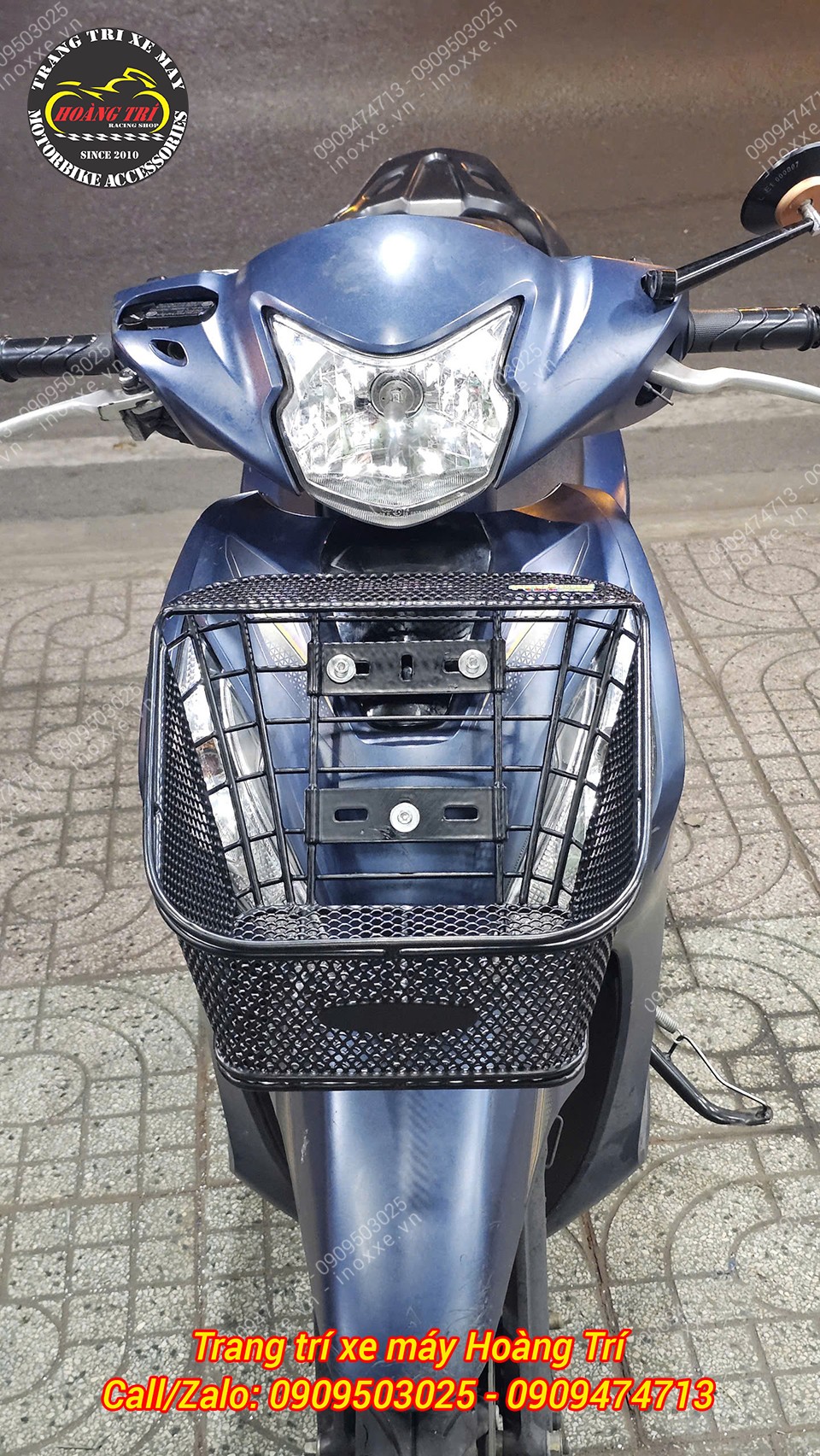 Rổ trước mặt nạ Honda Vision