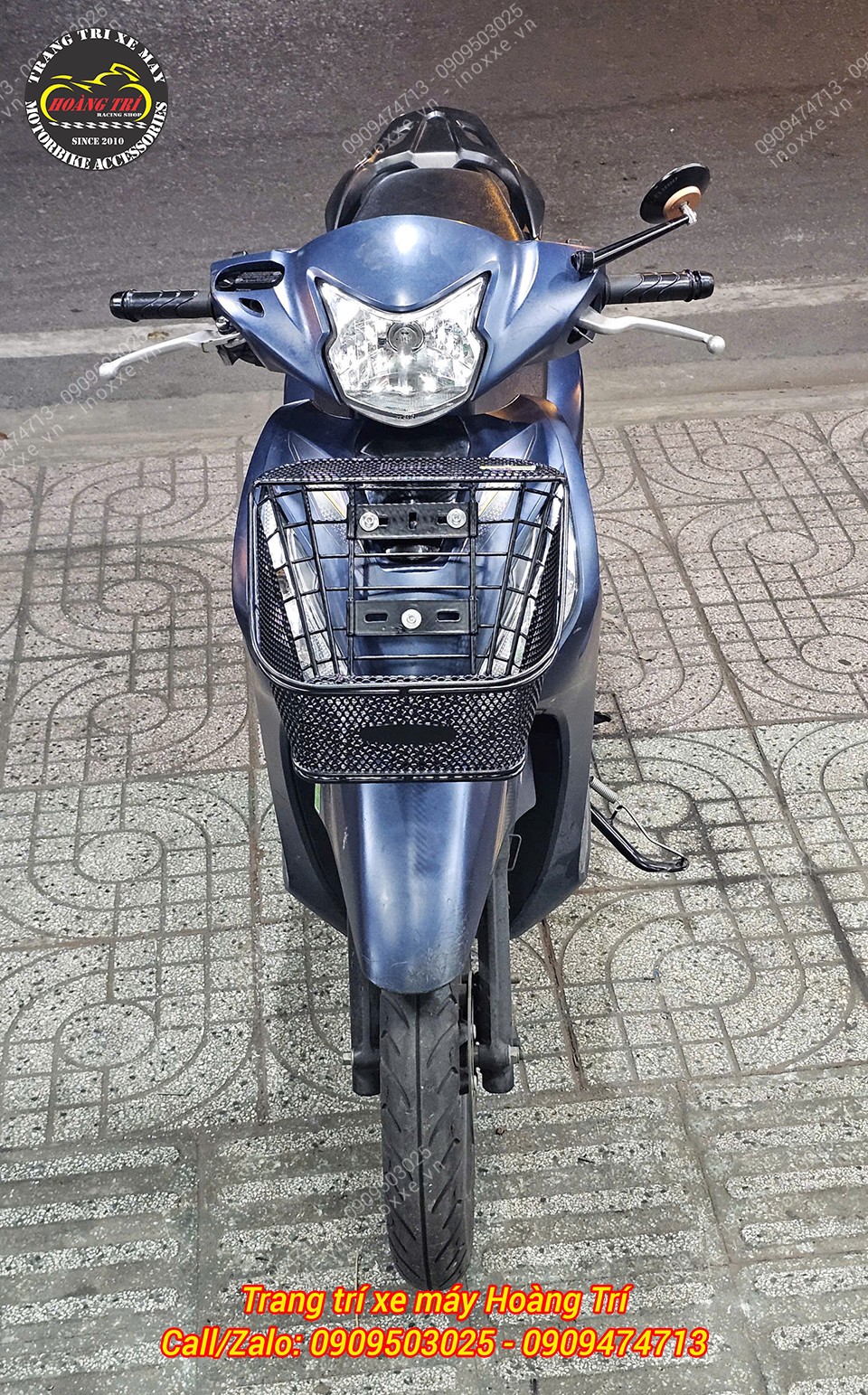 Rổ trước mặt nạ Honda Vision