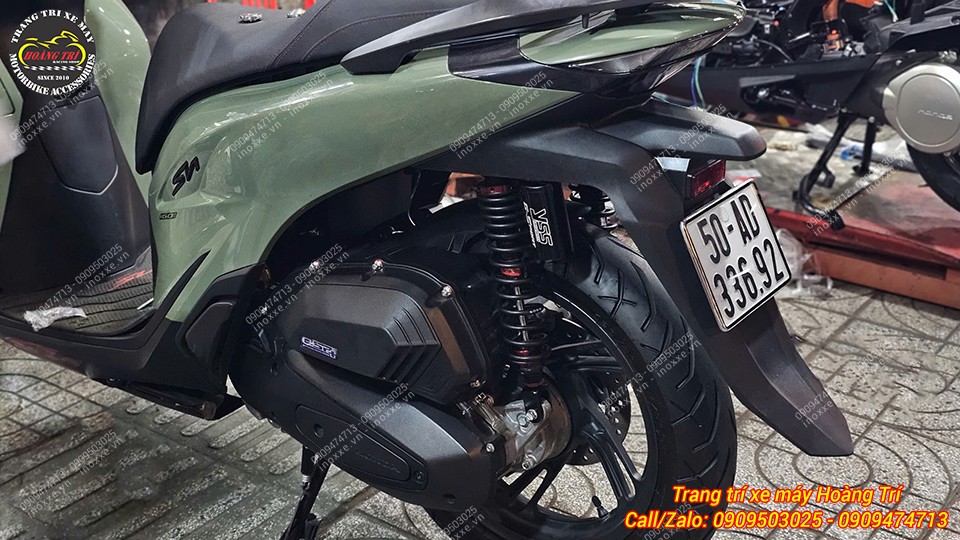 Phuộc bình dầu YSS G-Sport cho xe SH VN 125/150/160