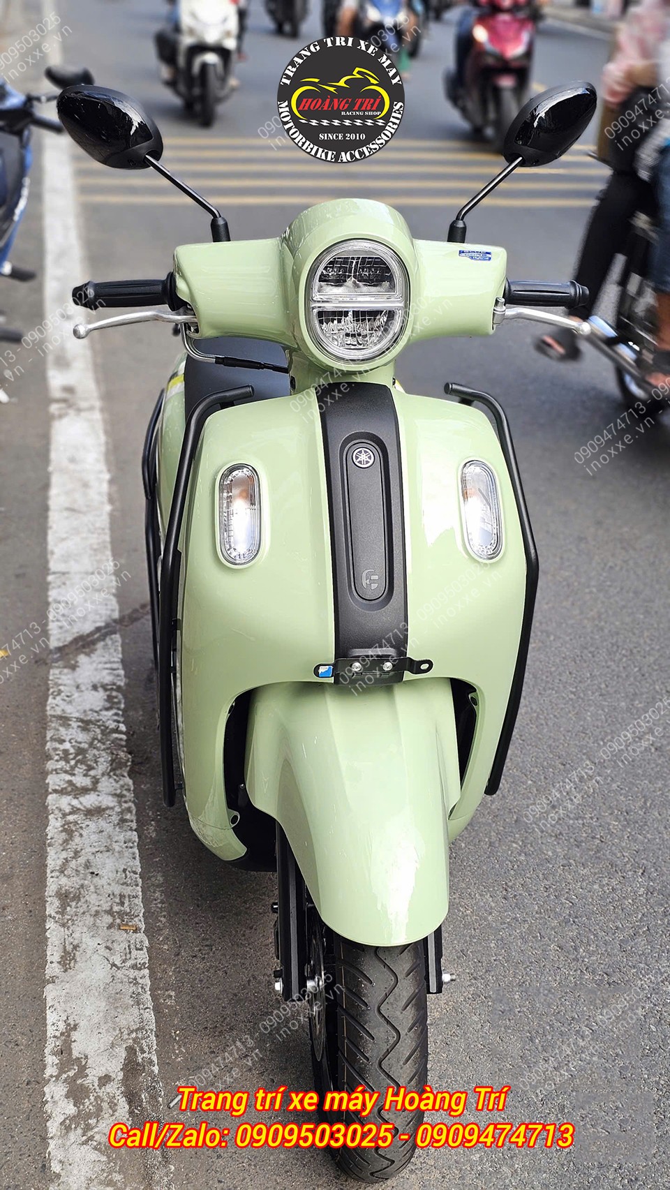 Khung bảo vệ xe Yamaha Fazzio 125