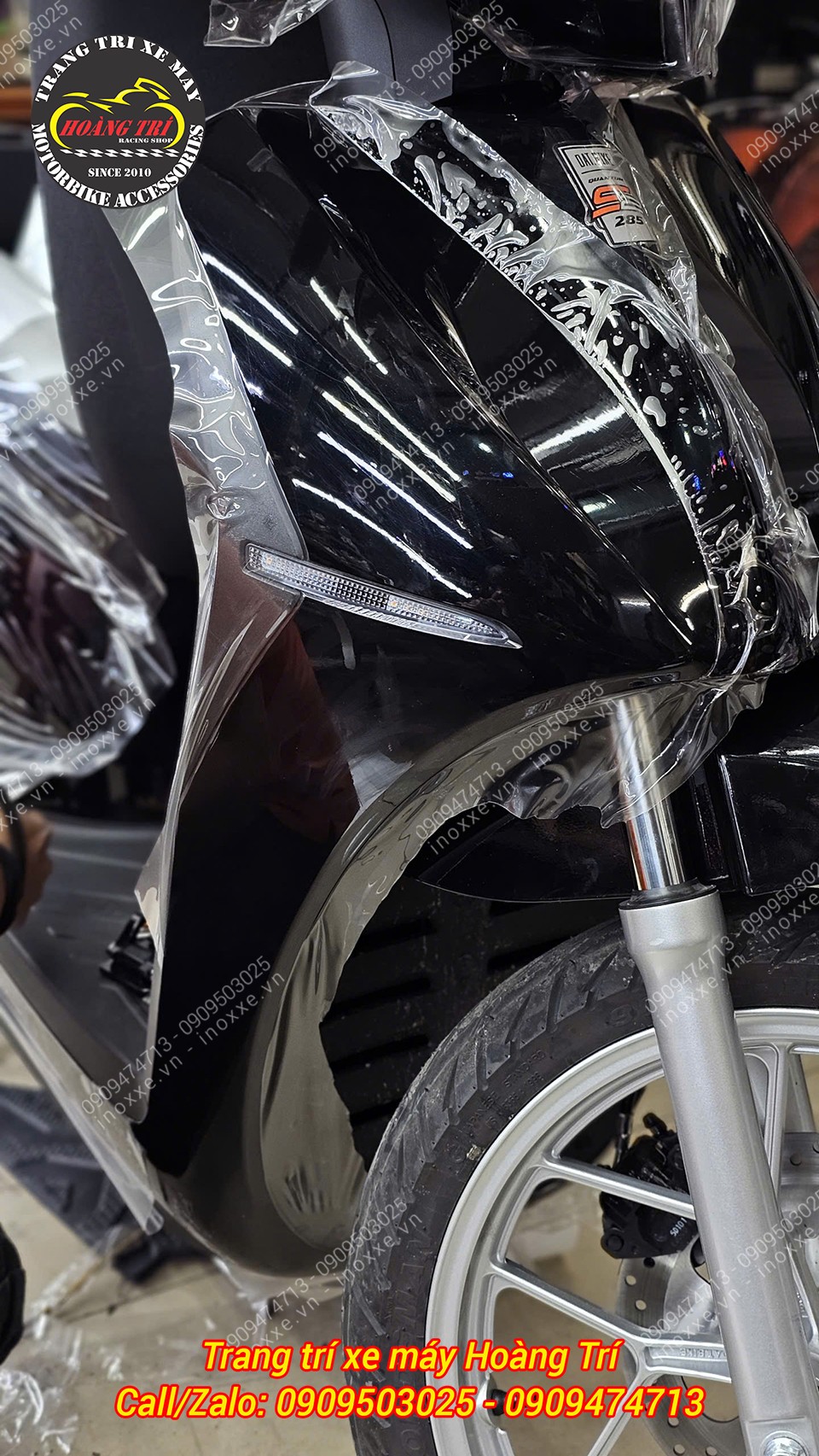 Dán keo xe máy điện Dat Bike Quantum