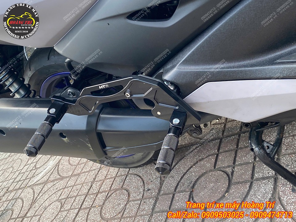 Gác chân phụ HTR độ cho xe XMax 300
