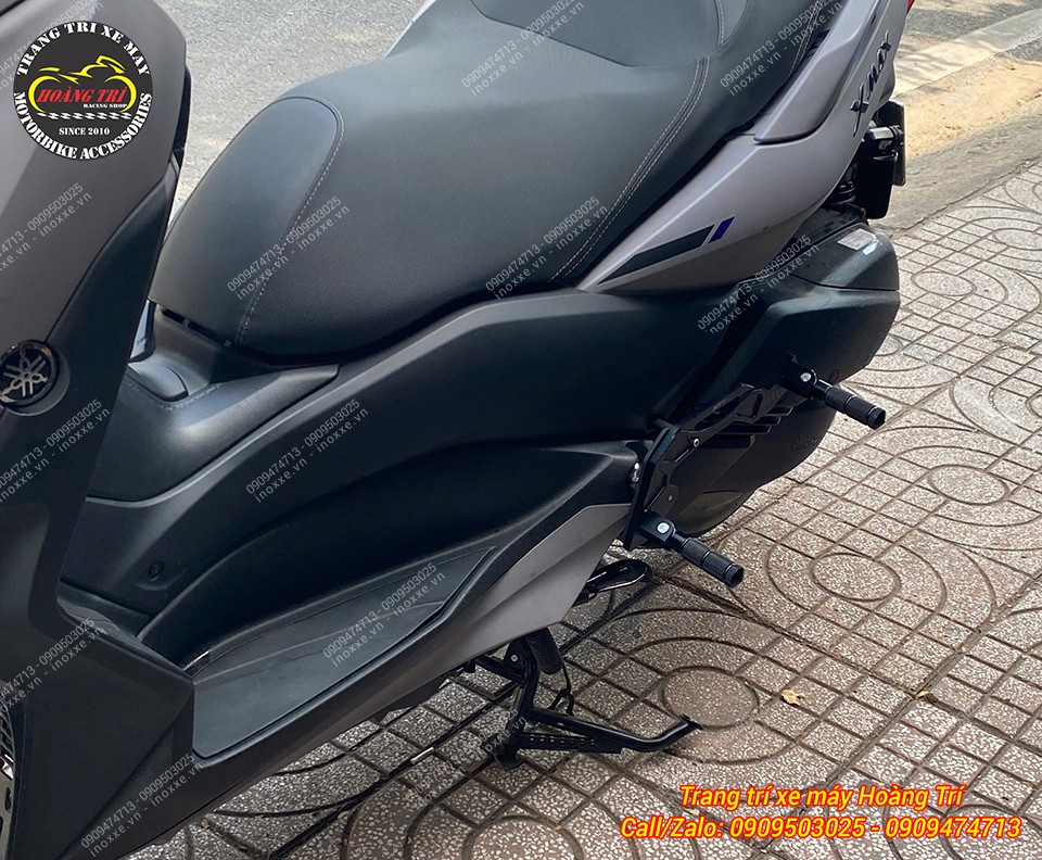 Gác chân phụ HTR độ cho xe XMax 300