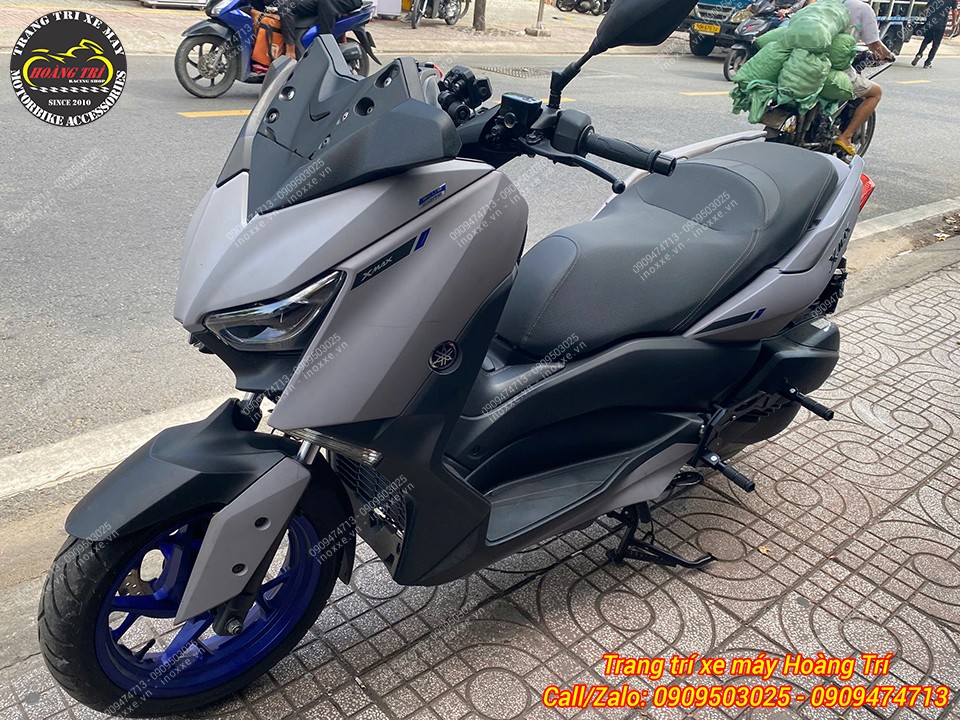 Gác chân phụ HTR độ cho xe XMax 300