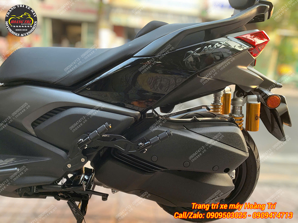 Gác chân phụ HTR độ cho xe XMax 300