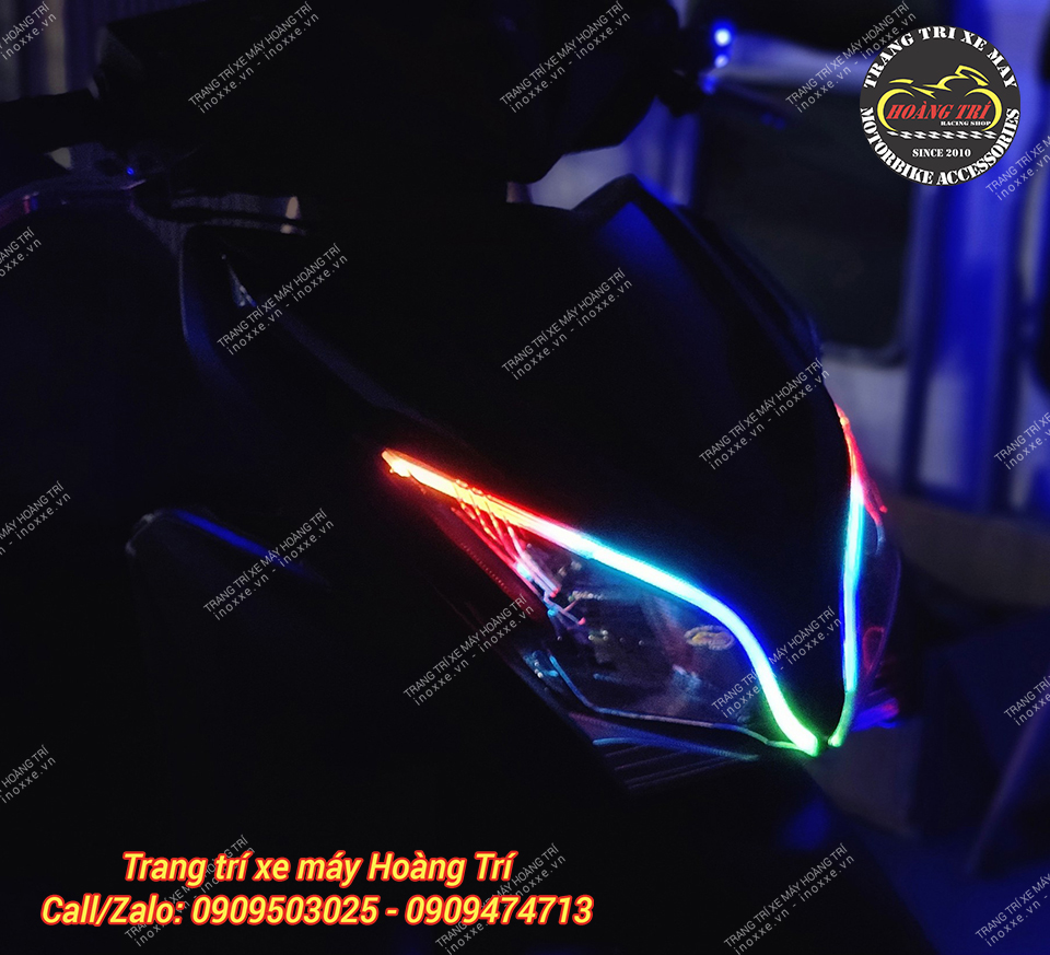 Độ đèn Led Audi xe Click Thái 2012-2014