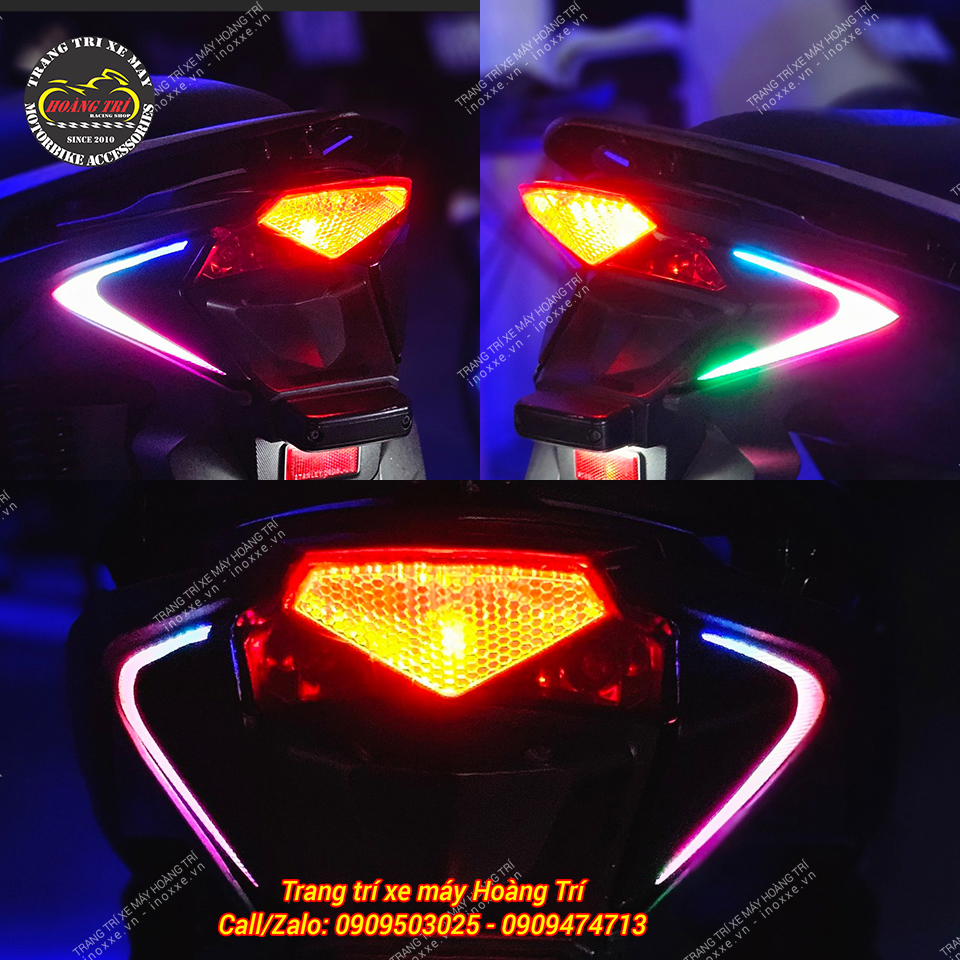 Độ đèn Led Audi xe Click Thái 2012-2014