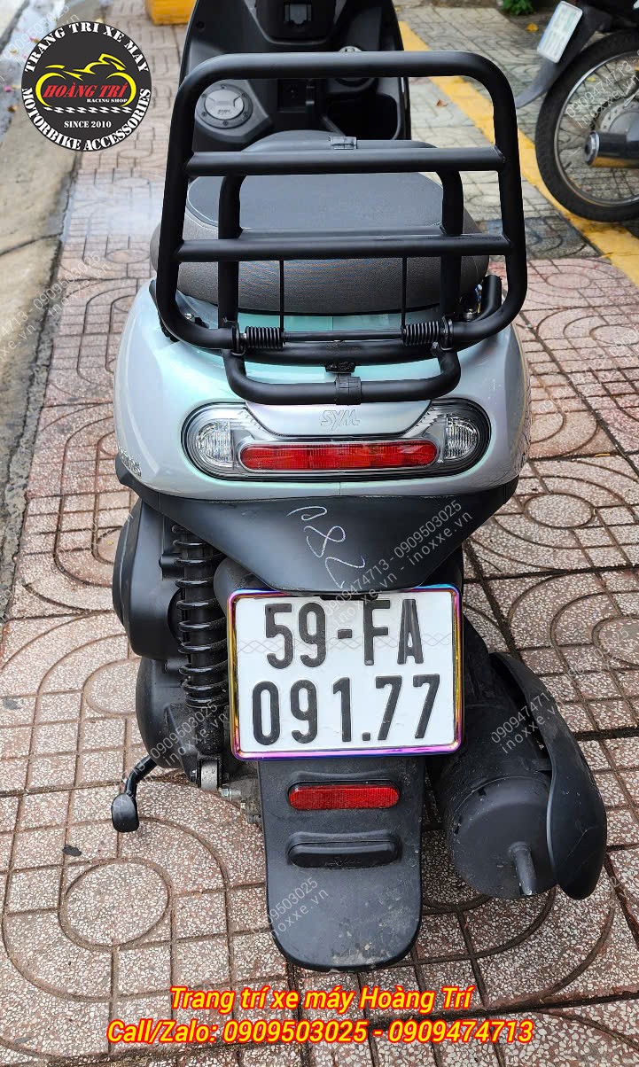 Baga sau tựa lưng SYM Priti 50 kiểu Vespa