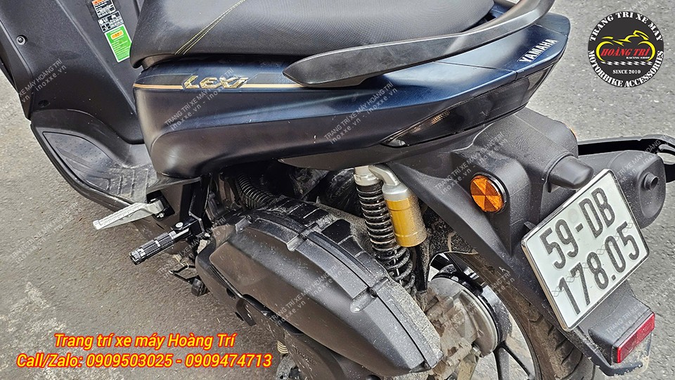 Gác chân phụ xe Yamaha Lexi