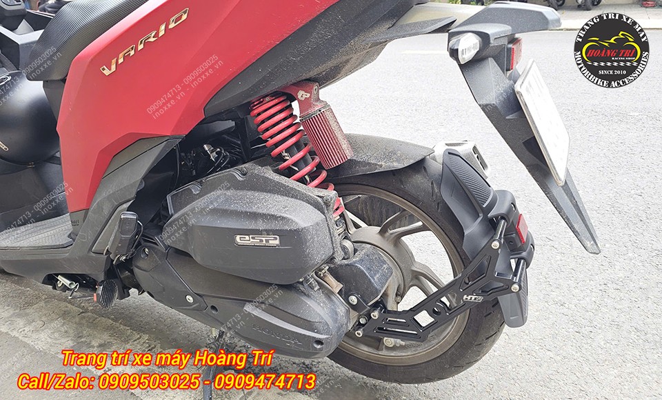 Chắn bùn HTR cho xe Vario 160 pát nhôm CNC