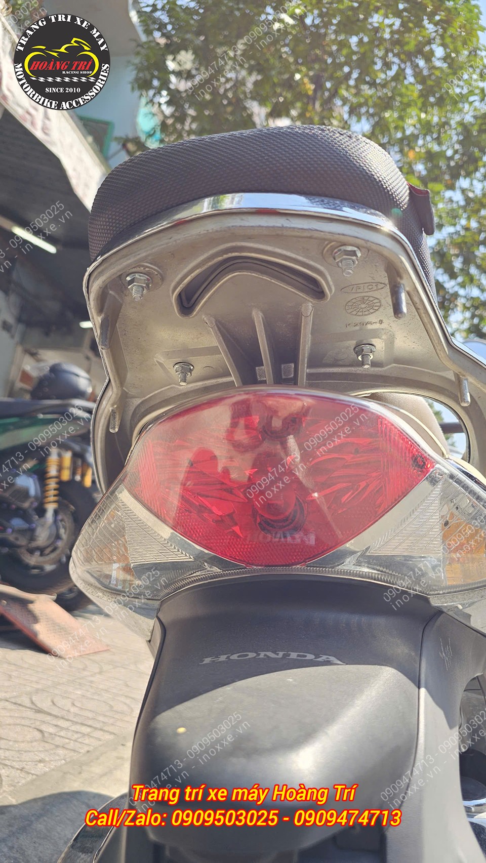 Nệm yên HTR nối dài cho xe SH Mode