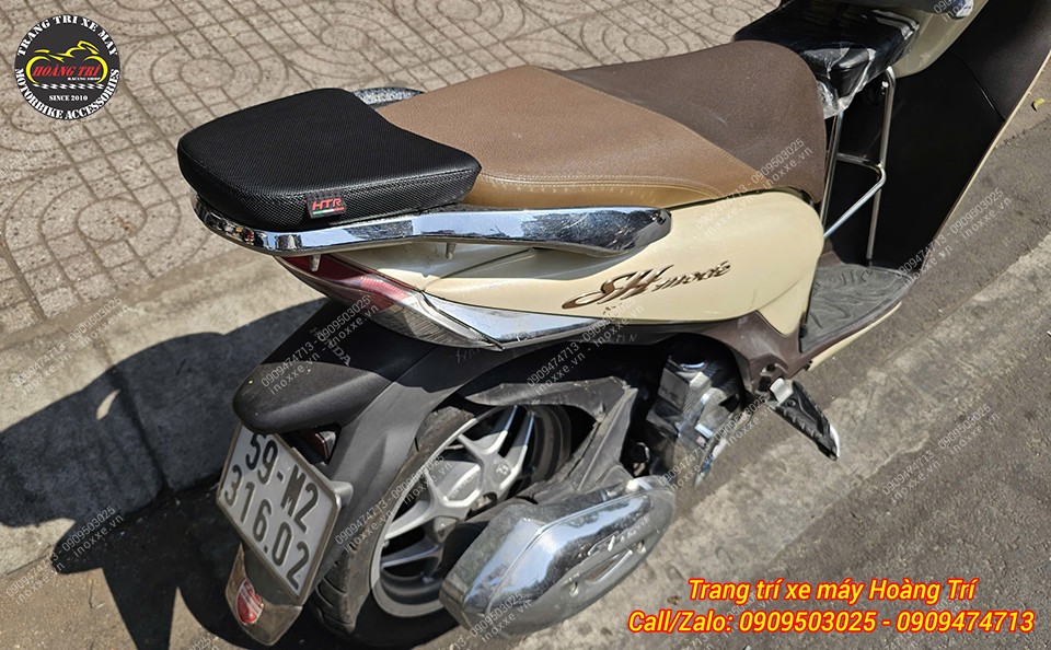 Nệm yên HTR nối dài cho xe SH Mode