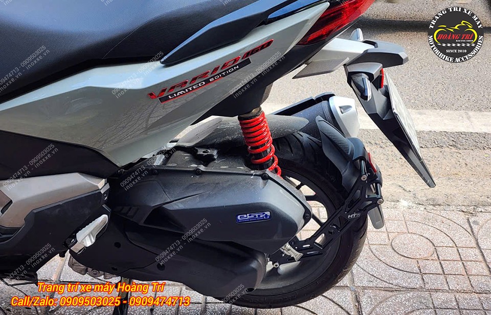 Chắn bùn HTR cho xe Vario 160 pát nhôm CNC