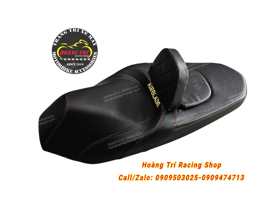 Yên 2 tầng độ cho xe Airblade kiểu Indo có tựa lưng bật gấp