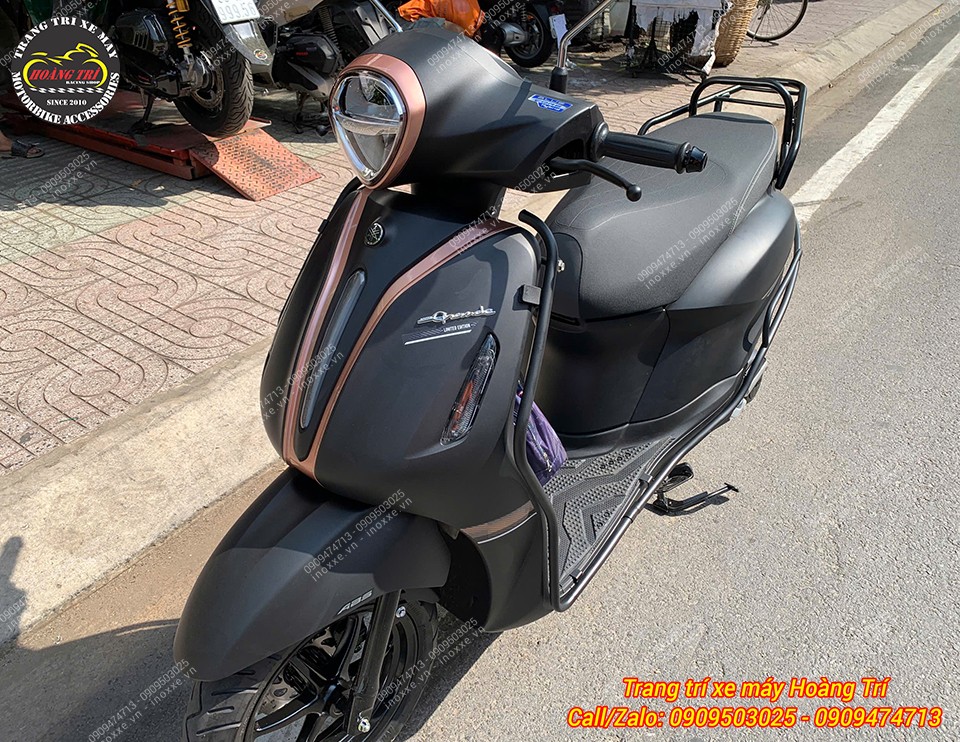 Khung bảo vệ lắp chuẩn xe Grande 2023 - 2025 sơn tĩnh điện