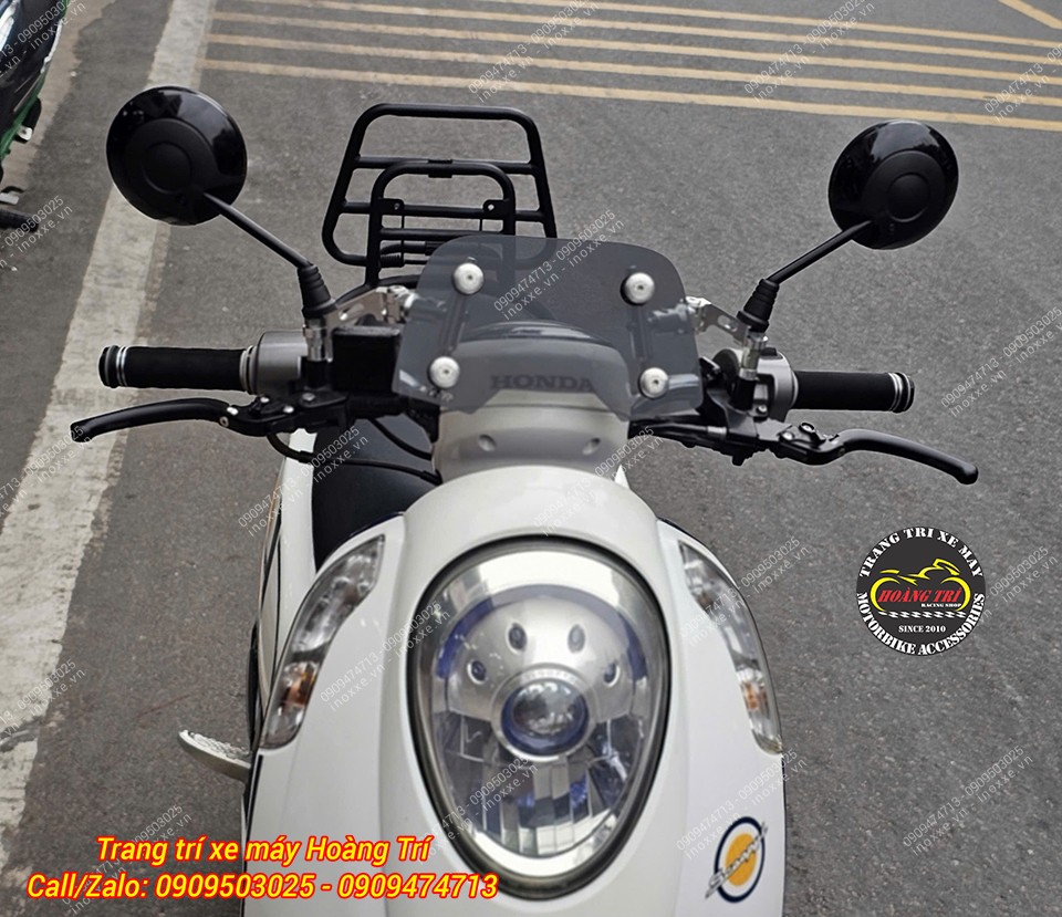 Kính hậu tròn kiểu Scoopy