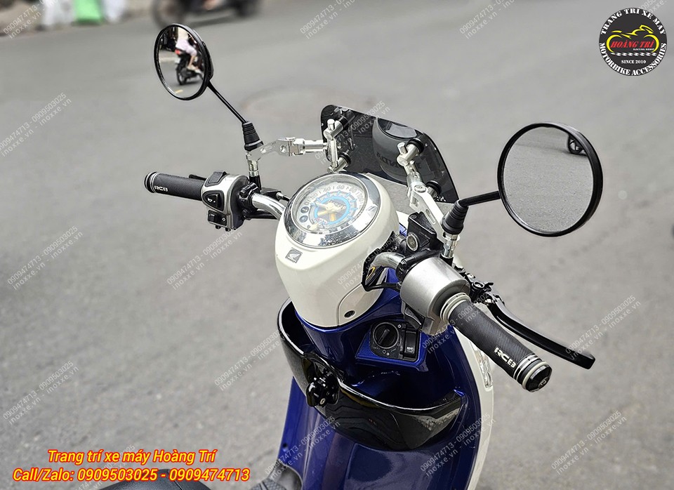 Kính hậu tròn kiểu Scoopy