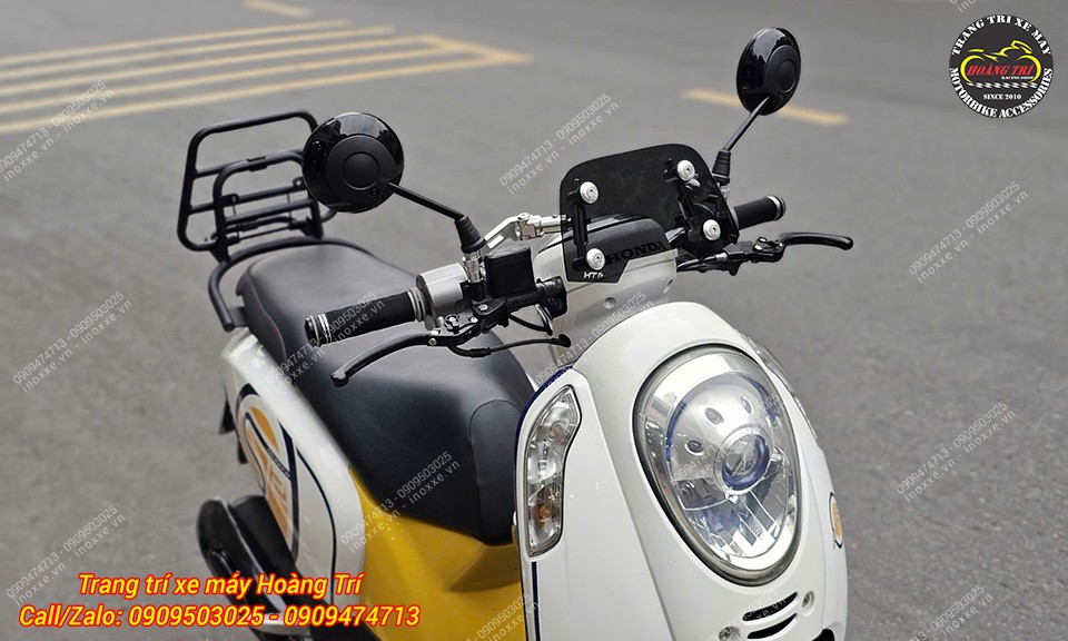 Kính hậu tròn kiểu Scoopy