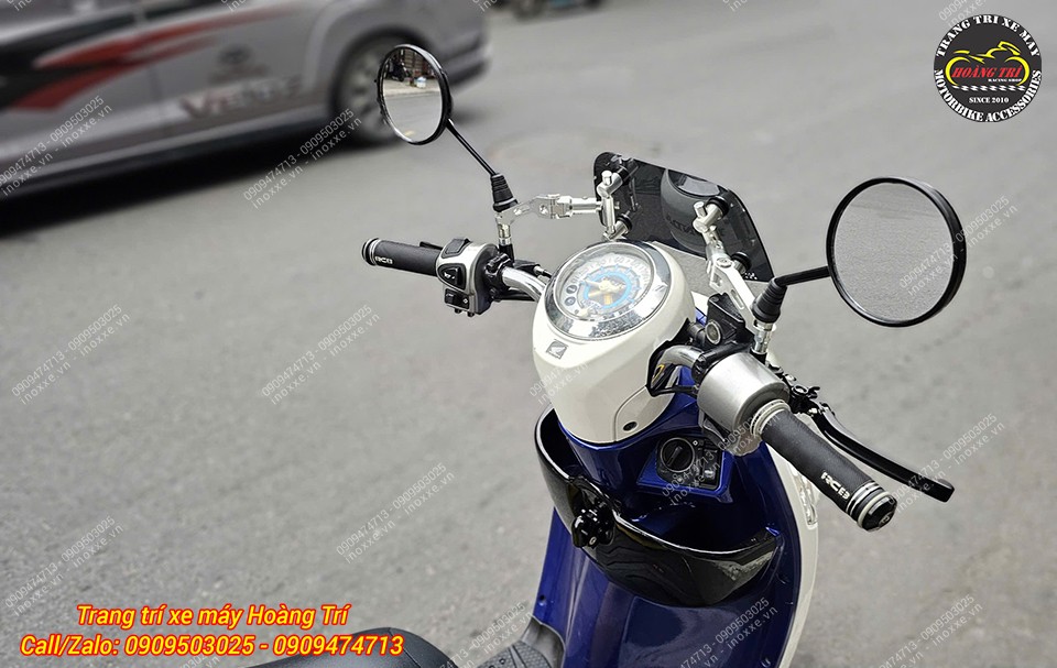 Kính hậu tròn kiểu Scoopy