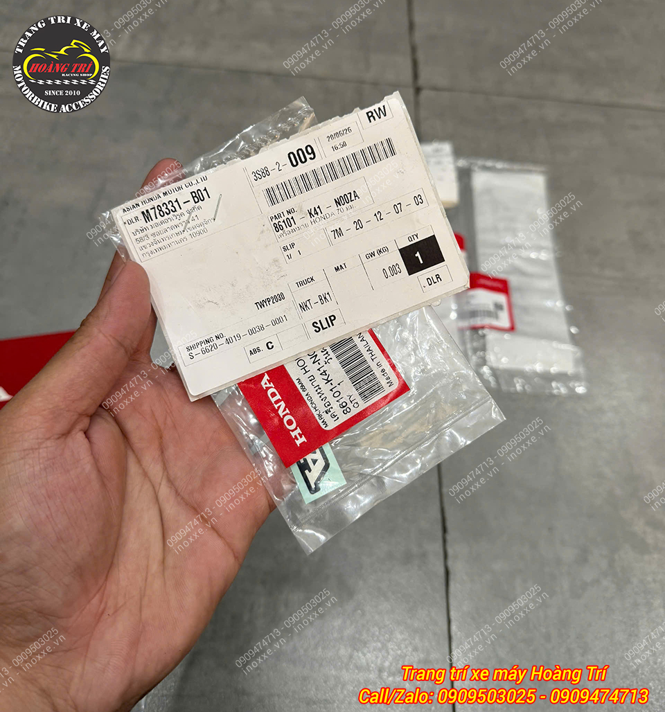 Dàn áo ADV 160 2021-2025 chính hãng Honda Thái Lan