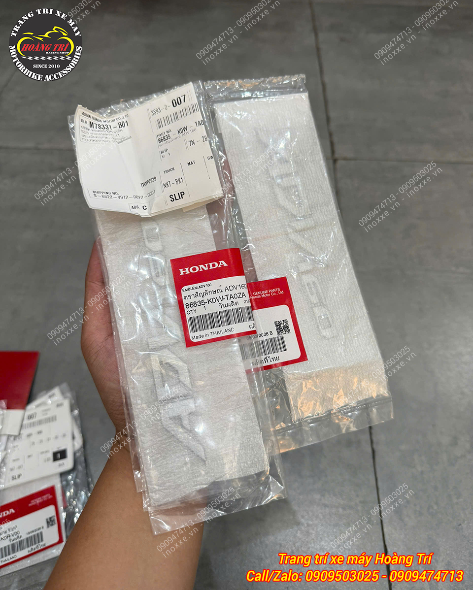 Dàn áo ADV 160 2021-2025 chính hãng Honda Thái Lan