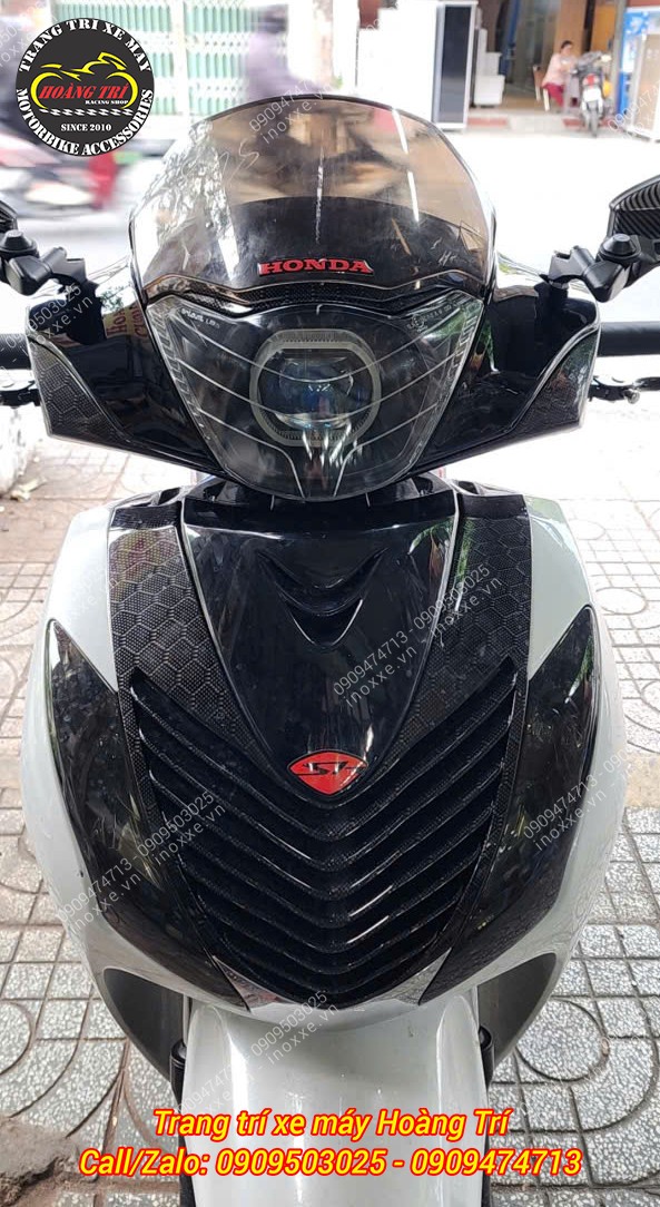 Độ đèn bi cầu SH Ý