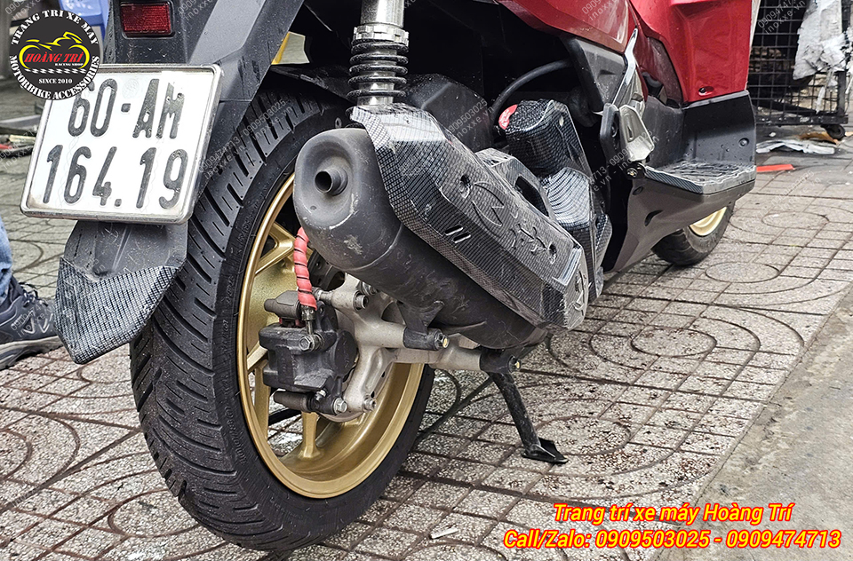 Độ mâm xe Vario 160/Click Thái 160 cho xe Airblade 150/Airblade 160